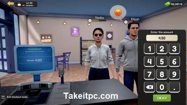 My Café Manager Simulator Free Download [PT-BR]